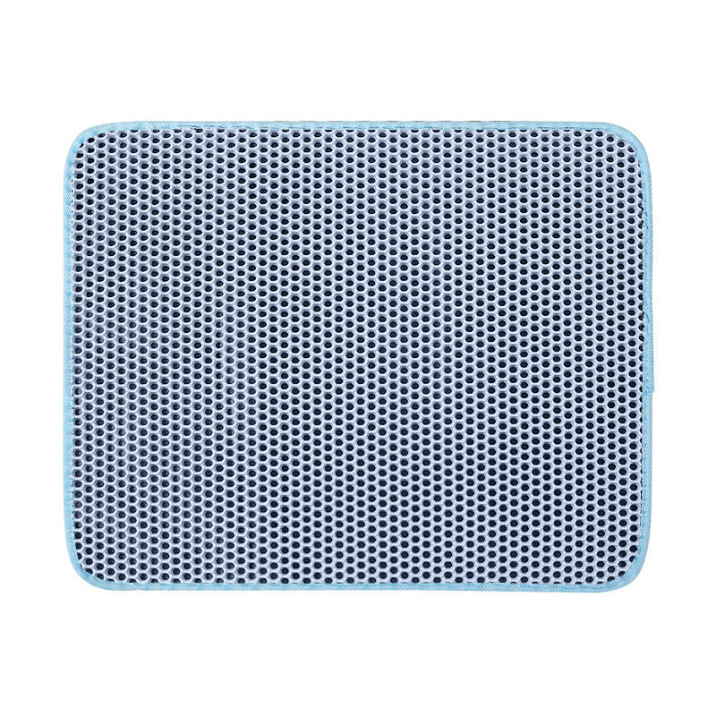 Comfortable Small World for Cats: Rectangular Litter Box Mat