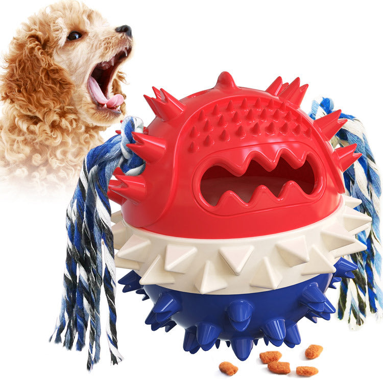 Goodies for Pet Play: Chew Sticks, Dog Toothbrushes and Food Leakage Ball Toys