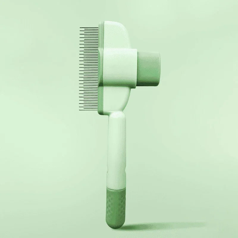 One-Click Pet Hair Removal Tool - Cat Grooming Supplies for Ticks, Knots, and Floating Hair