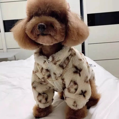 Smoked Fur Coat for Dogs & Cats: Warmth for Autumn & Winter 🐾❄️