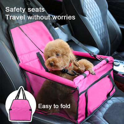 Upgrade Your Pet’s Car Rides with the Ultimate Folding Hammock Seat Cover! 🐾🚗