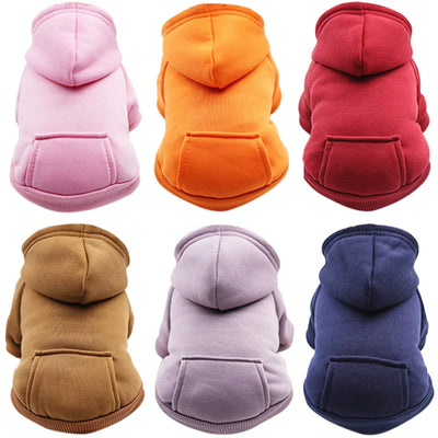 Warm Pet Clothes For Cats Clothing Autumn Winter Clothing for Cats Coat Puppy Outfit Cats Clothes for Cat Hoodies