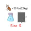 Foldable Pet Travel Pooper Scooper with Degradable Bags