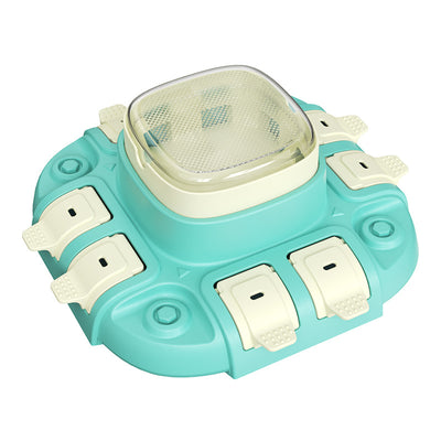 The Intelligent Playmate for Dogs: Pressing Food Leakage and Slow Eating Feeder Toy