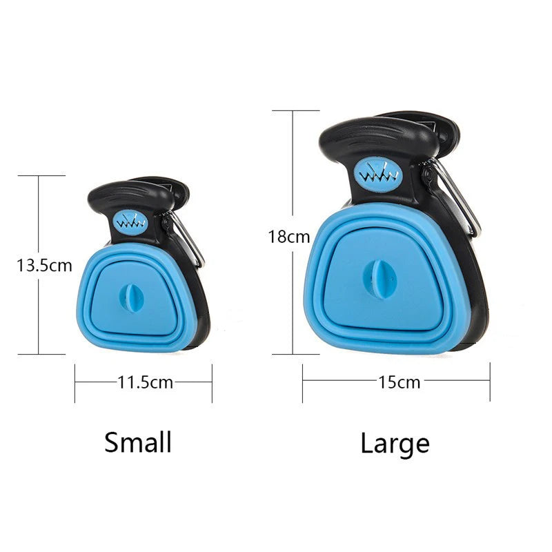 Foldable Pet Travel Pooper Scooper with Degradable Bags