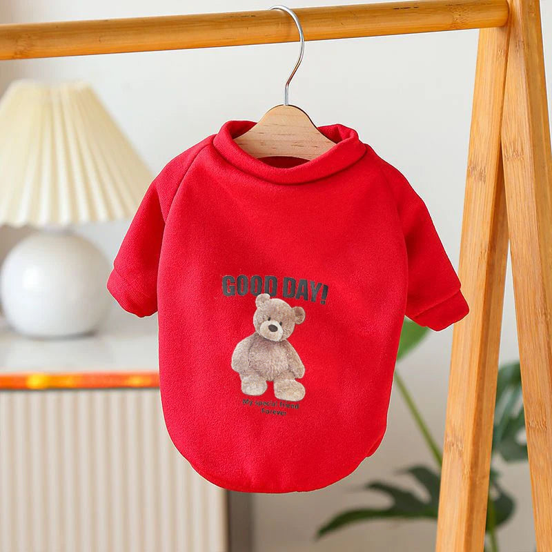 Cartoon Bear Pet Shirt