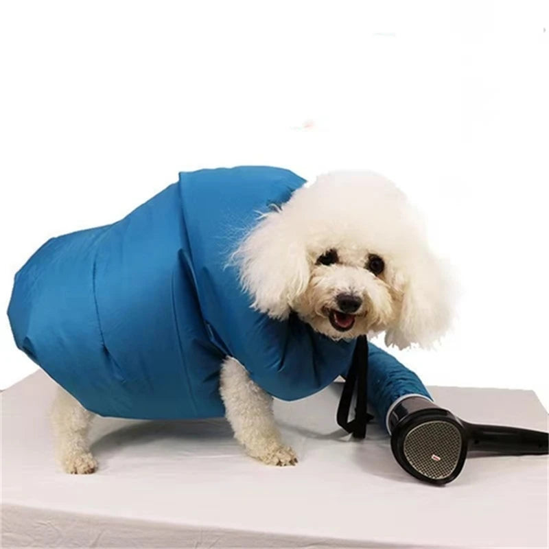 Pet Dogs Drying Bags Dryer Hair Blow Fast Portable Foldable Grooming Bag Household Pet Hair Bag Efficient Dry Tool Kit