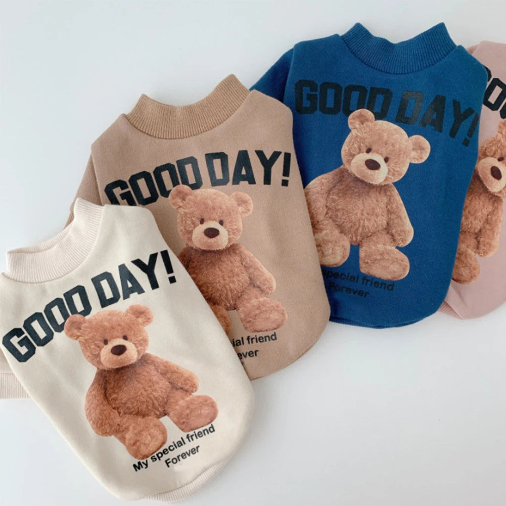 Cartoon Bear Pet Shirt