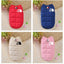 Pet Dogs Clothes Winter Cotton Dogs Vest Coats Plus Warm For Small Medium Dog