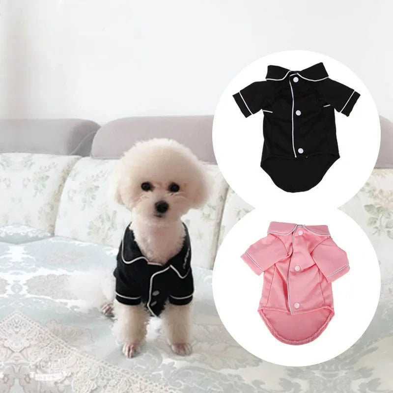 Pajamas Fashion Pets Clothing Small Medium Dogs