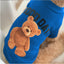 Cartoon Bear Pet Shirt